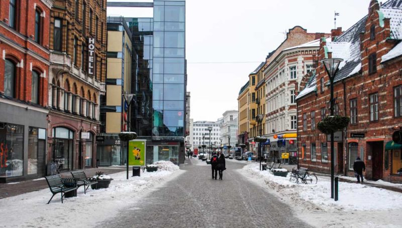 Backstreets of Copenhagen Denmark