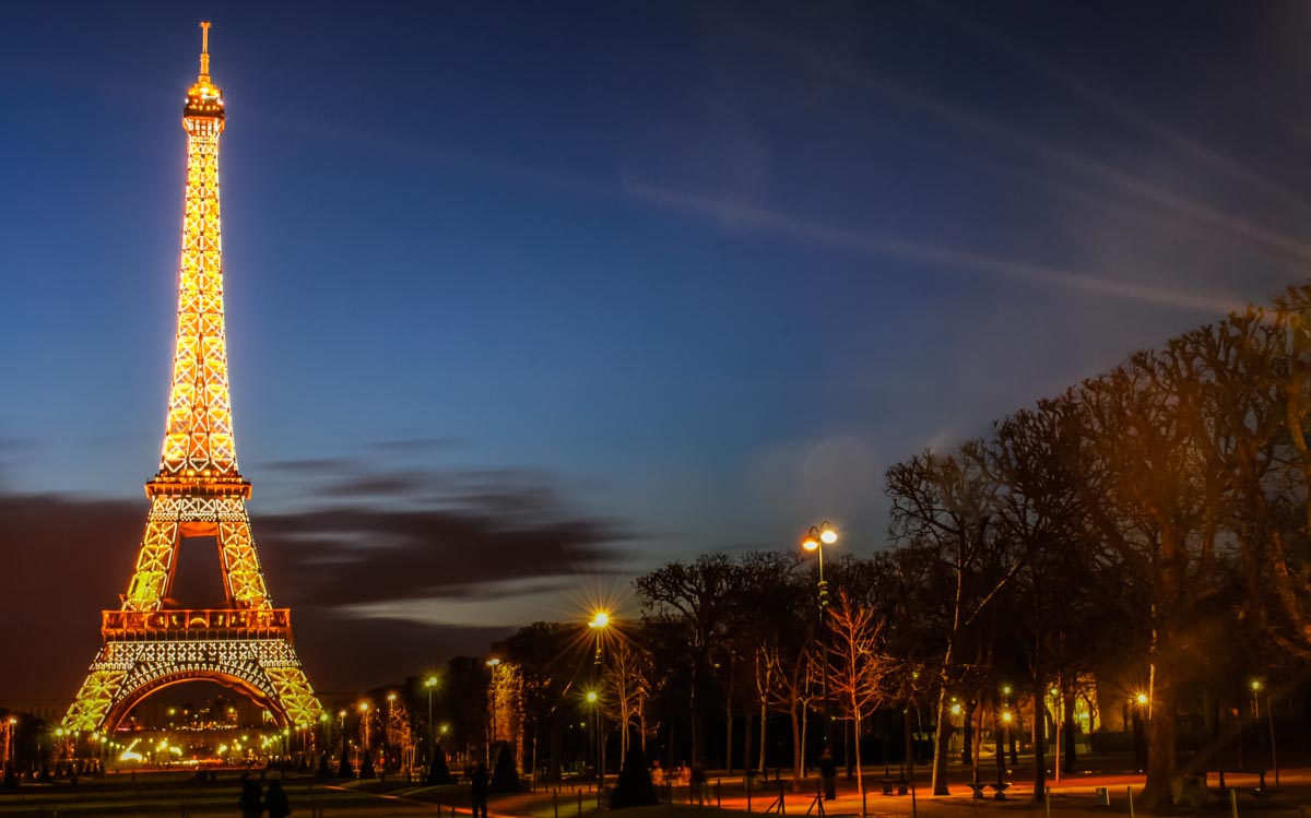 Eiffel Tower at Night