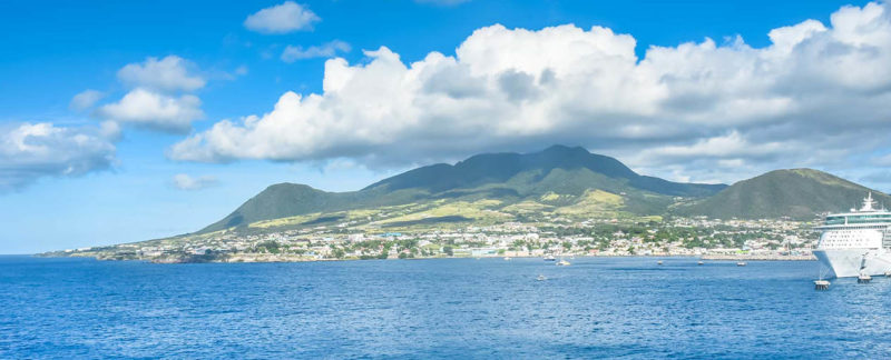 st kitts form the cruise ship