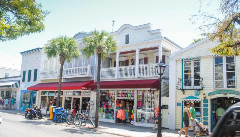 Typical architecture in Key West