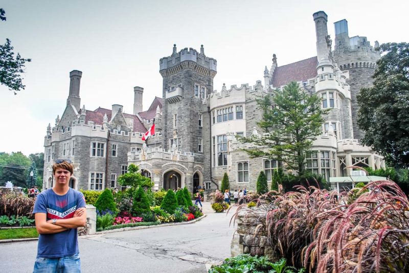 Casa Loma Castle Toronto Canada with me