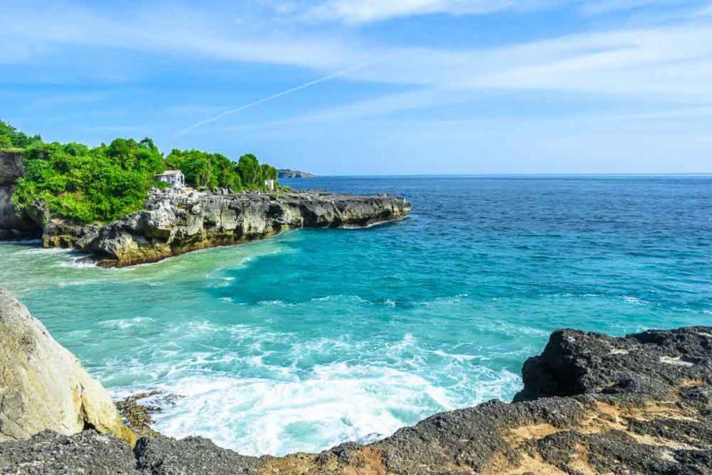 Blue Lagoon on Nusa Cenigan, Bali