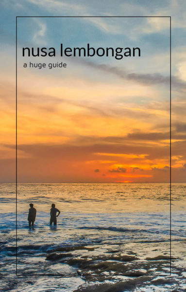 Nusa Lembongan is quickly becoming a must see destination for travellers to Indonesia's Bali. Inside are some of the best things to do on Nusa Lembongan as well as where to stay, where to eat, and how to get around. 