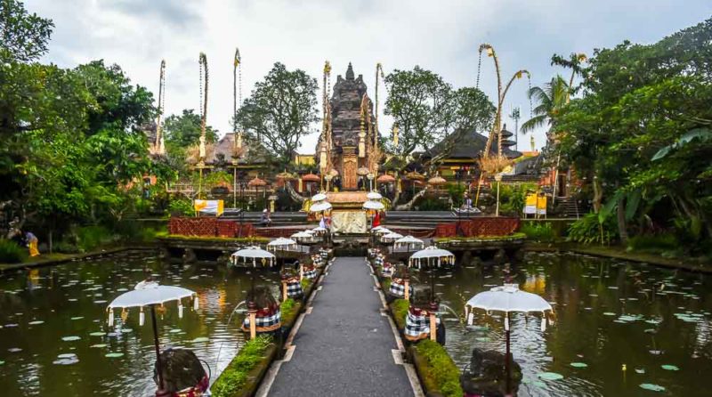 Pura Taman Saraswati Temple Ubud Bali