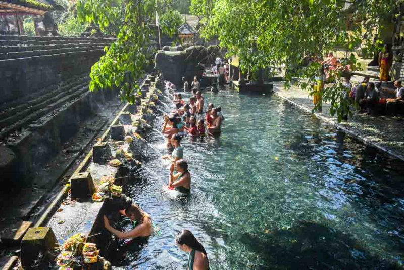 Pura Tirta Empul (Holy Spring Water Temple) Ubud Bali