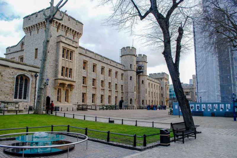 The Tower of London Inside the walls