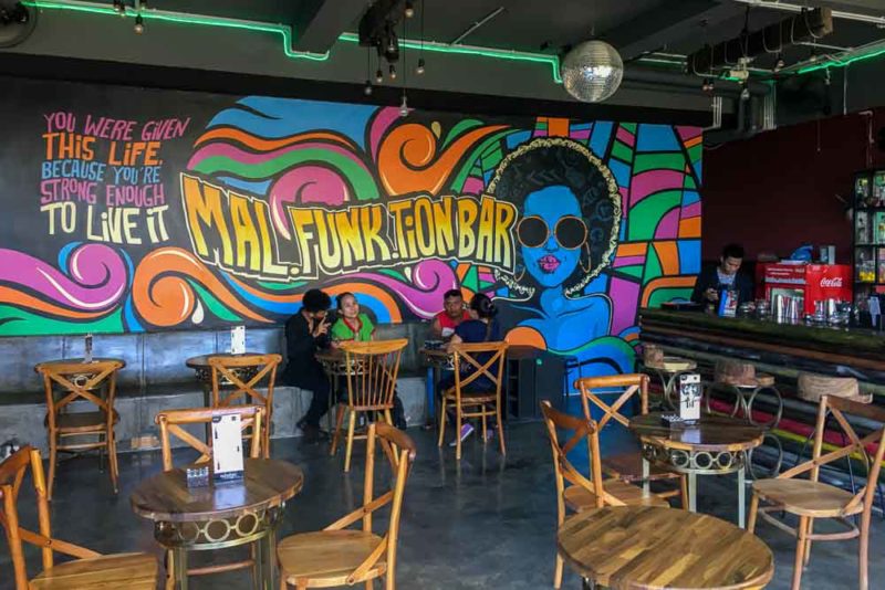 MalFUNKtion Bar in Seminyak, Bali