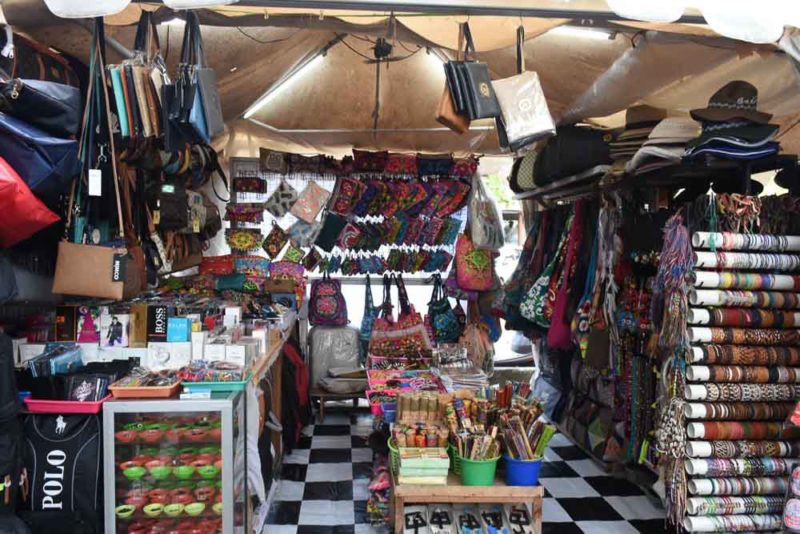 Seminyak Flea Market stall