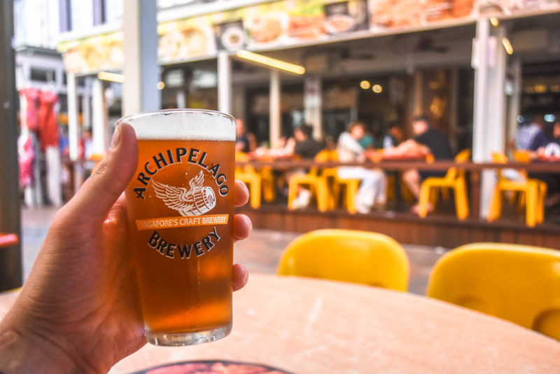 Archipelgo Summer IPA in Singapore's Chinatown