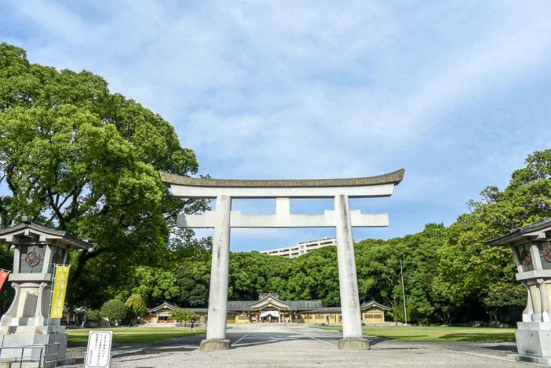 Fukuokakengkoku Shrine, Fukuoka