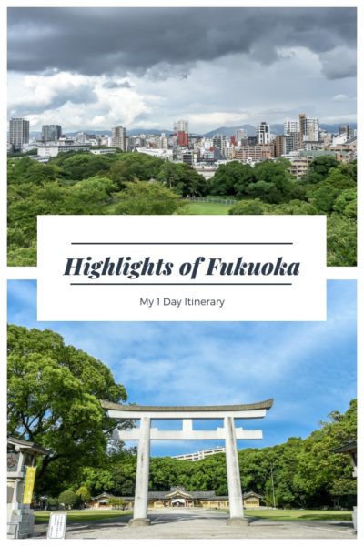 Things to do in Fukuoka in 1 day. I only had 1 day in Fukuoka, but I crammed in as many sights as humanly possible. From traditional food experiences to historic landmarks, this is #Fukuoka. #visitjapan #visitfukuoka
