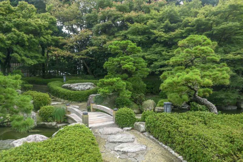 Japanese Garden in Ohori Park, Fukuoka