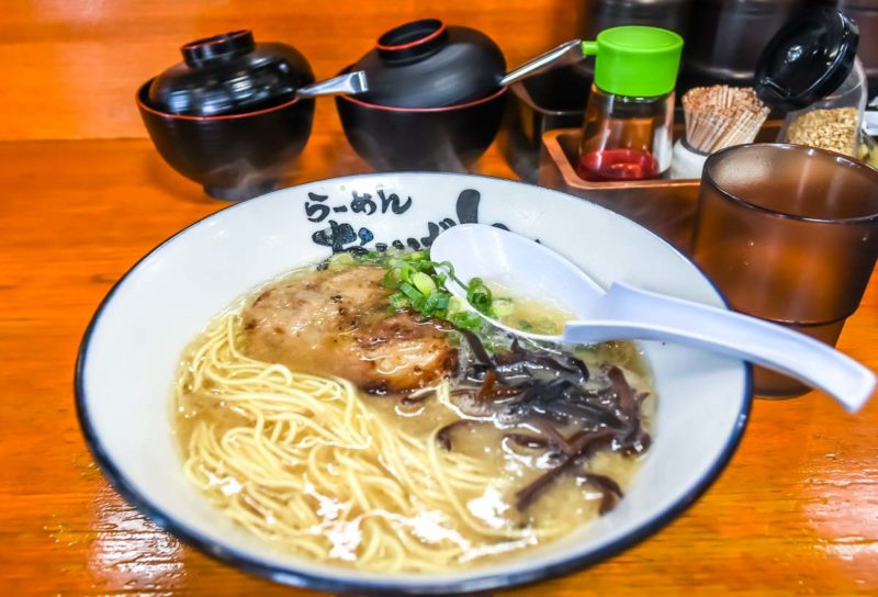 Ramen noodles in Fukuoka