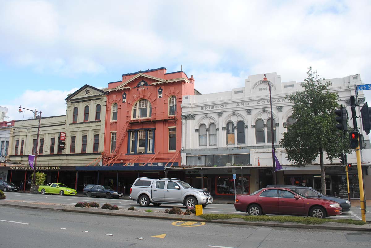 Streets of Invercargill New Zealand