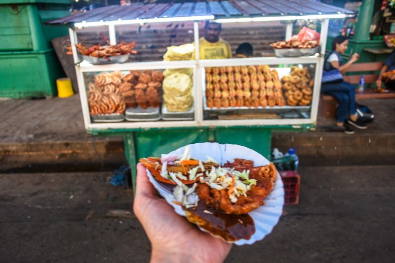 Street food at Galle Face Green