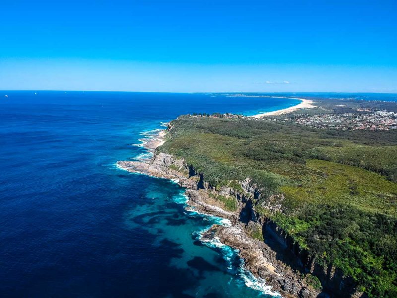 Awabakal Nature Reserve Newcastle looking south