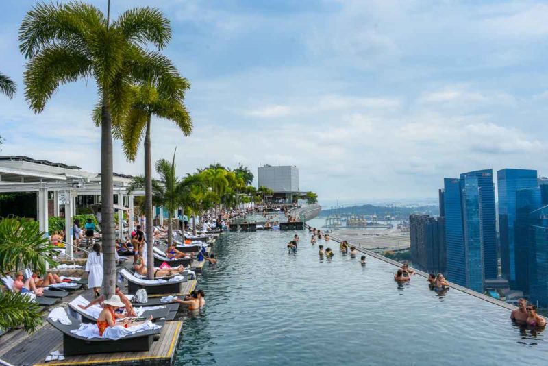 Infinity Pool at the Marina Bay Sands Singapore