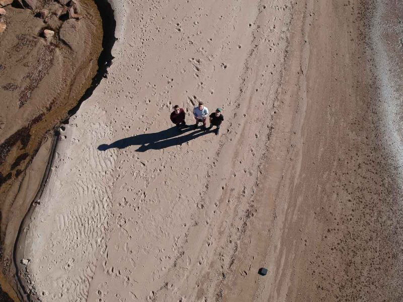 My buddies and I at Lemon Tree from the air