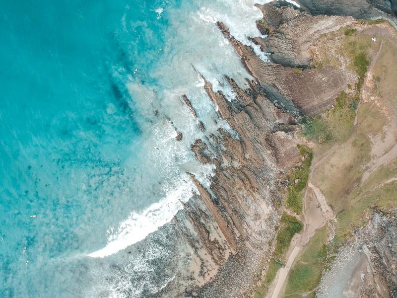 Rocks of Crescent Head Point