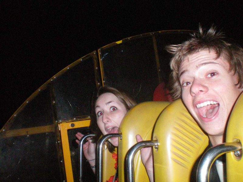 Roller coasters at Leeds Summerball