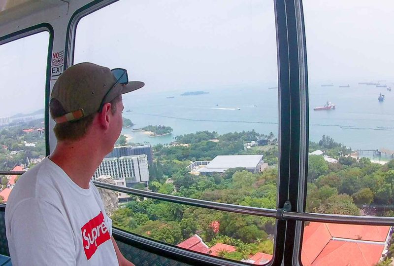 Tiger Sky Tower on Sentosa Island