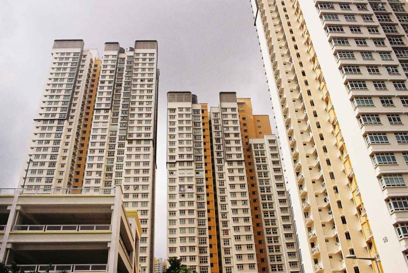 Highrise apartments in Tiong Bahru Singapore