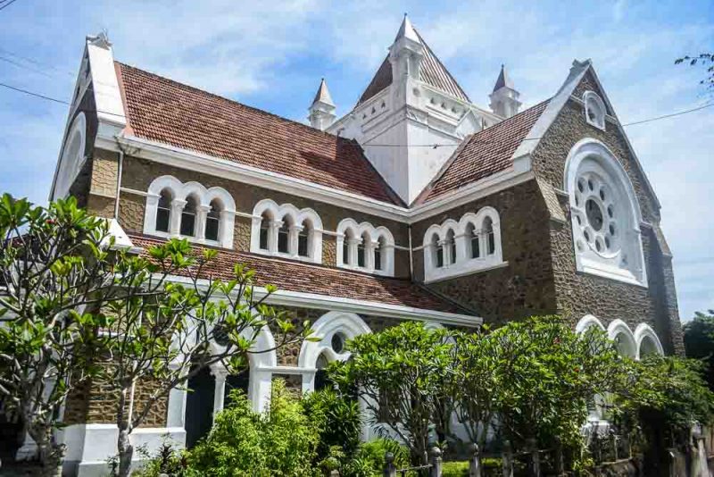 All Saints Church Galle Fort Sri Lanka