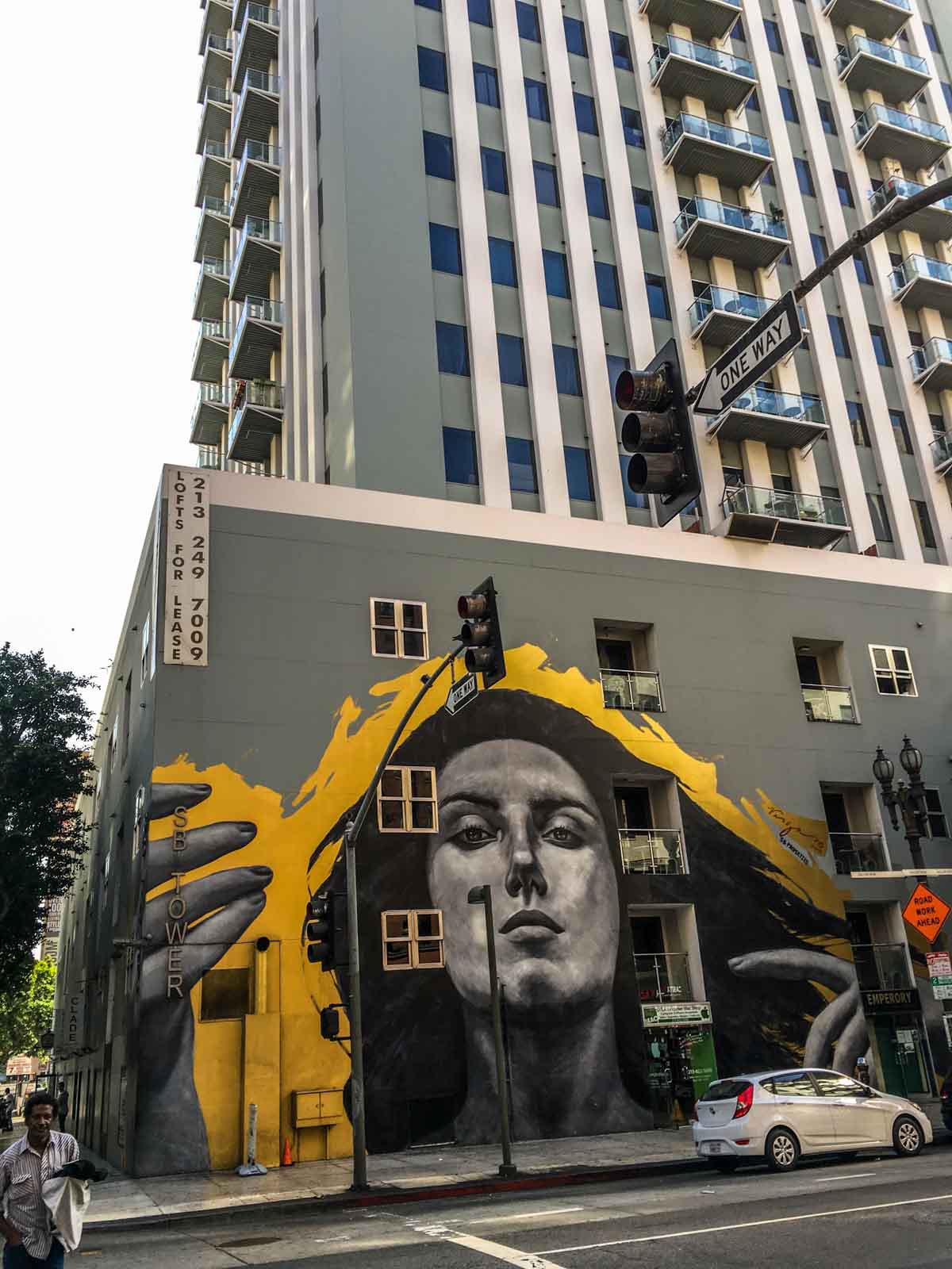 Mural on the streets of Downtown LA