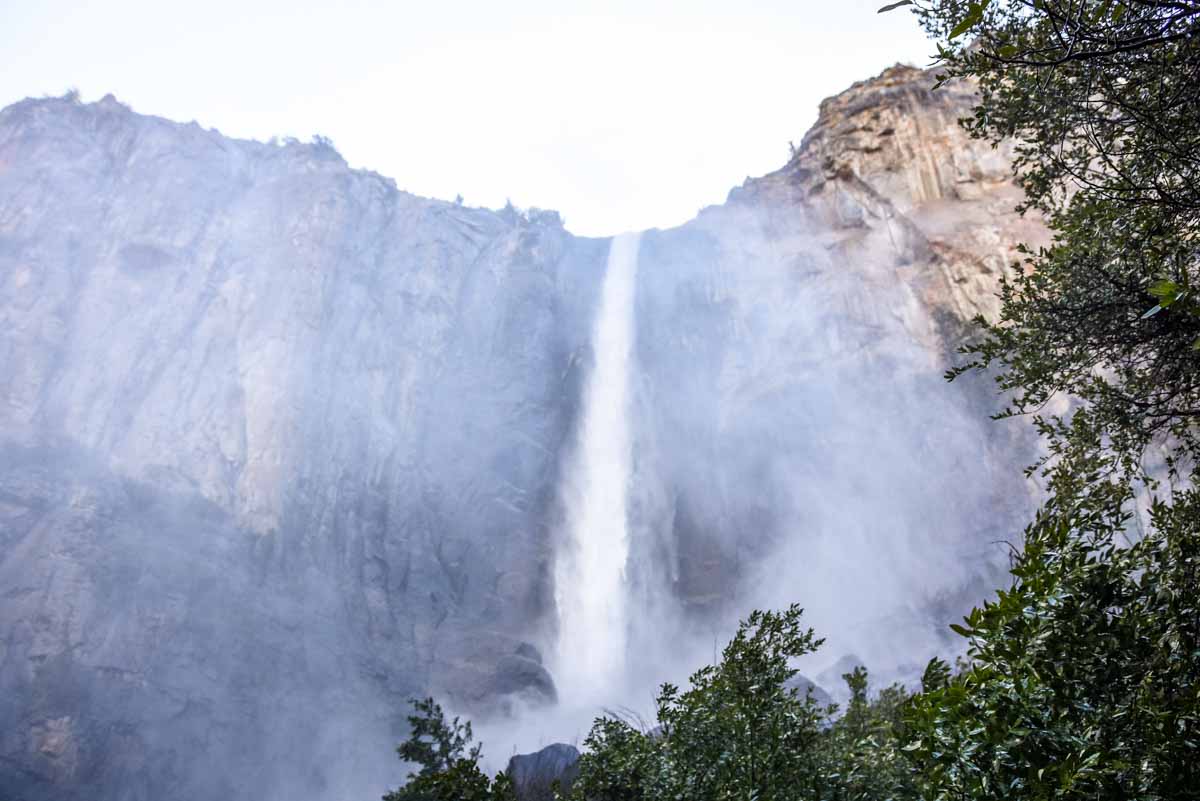 Bridalveil Fall in Yosemite National Park