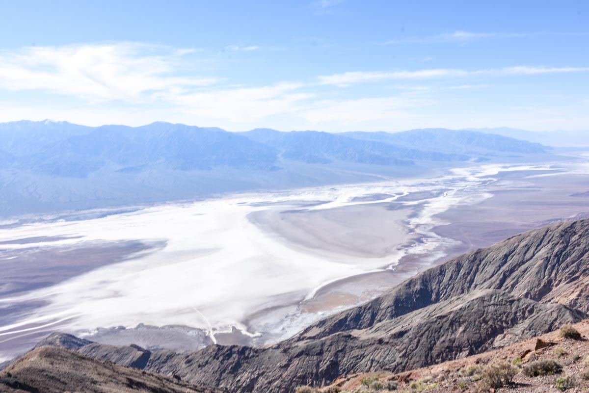 Death Valley and Badwater Dante's View