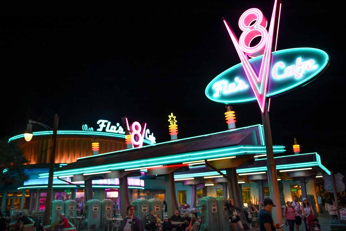 Flo's V8 Cafe, Cars Land California Adventure