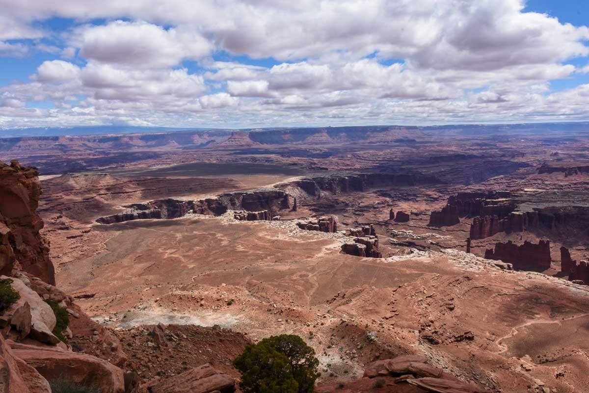 Grand View Overlook in Orange Cliffs Overlook 