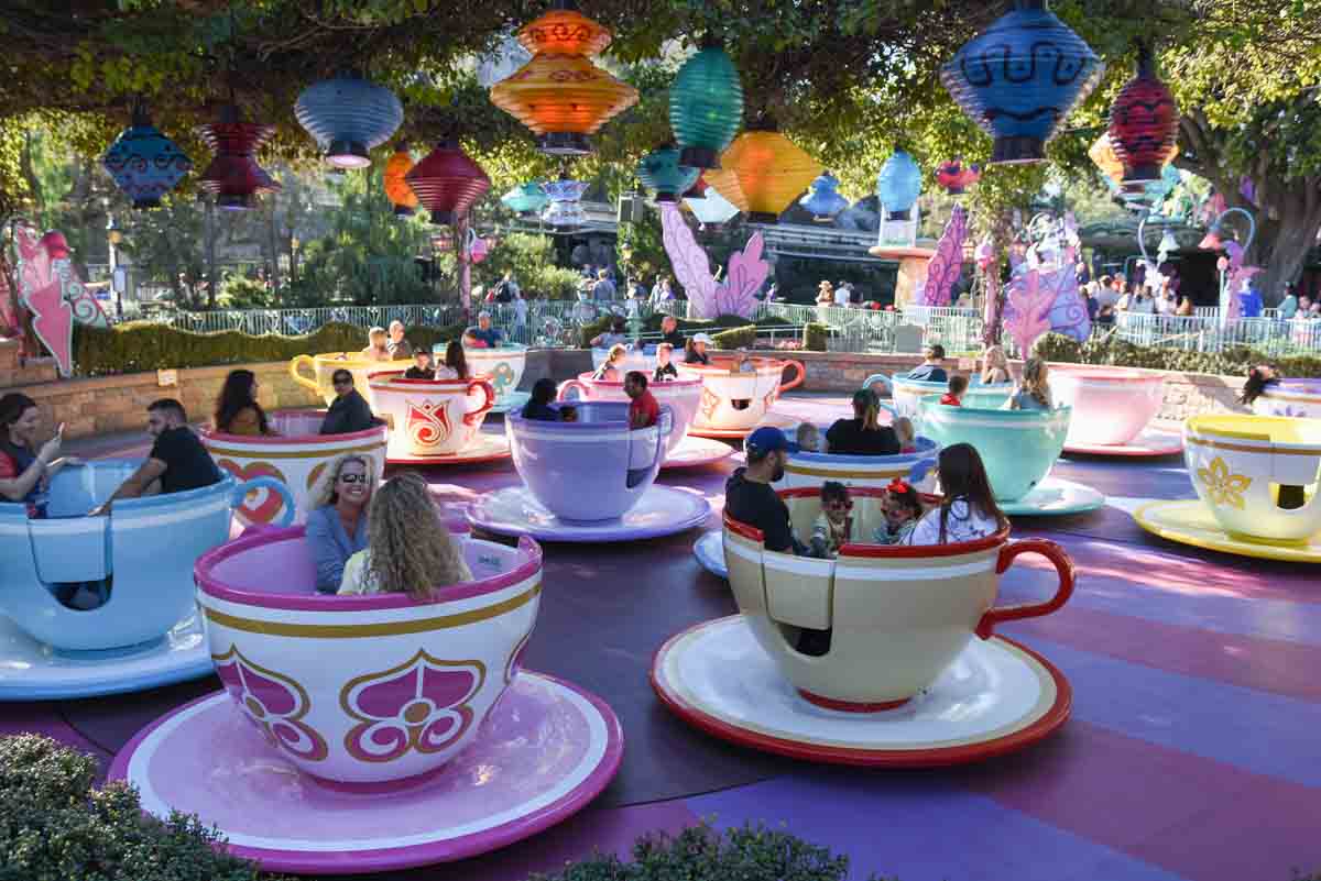 Mad Hatter's Teacup Ride - a Disneyland classic