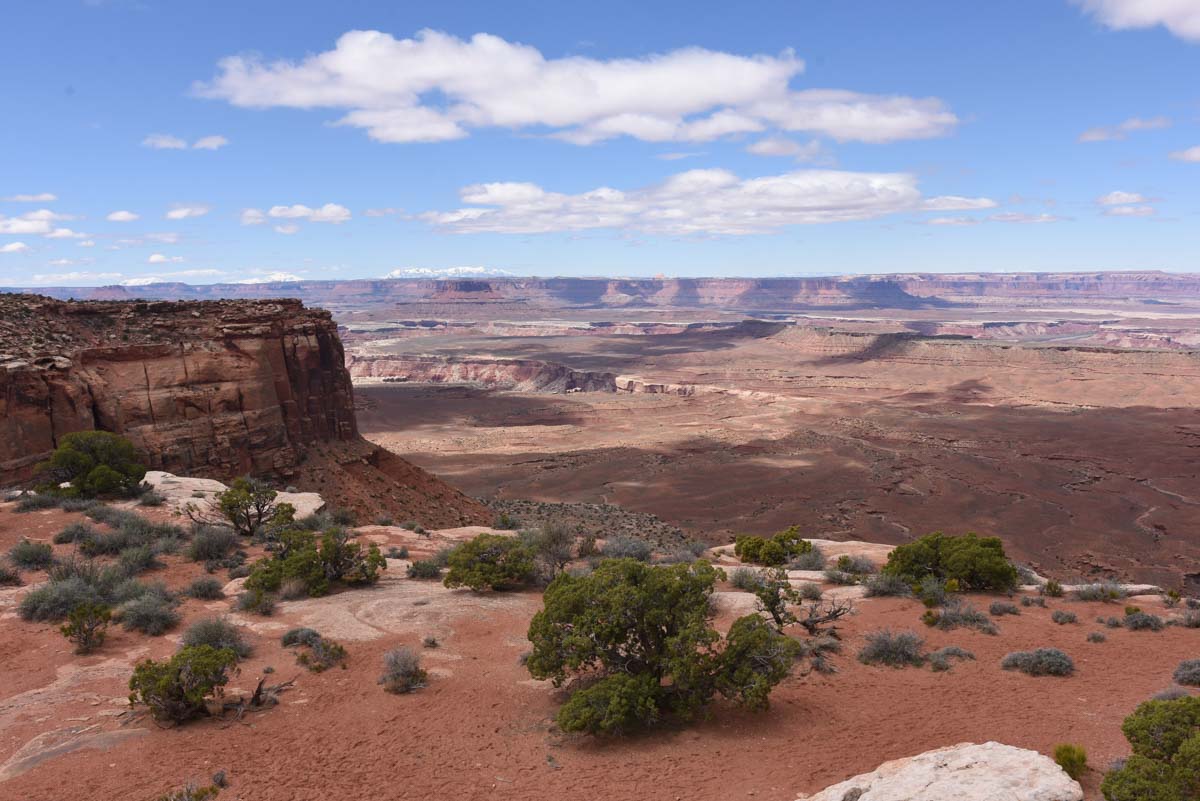 Orange Cliffs Overlook Canyonlands Island in the sky