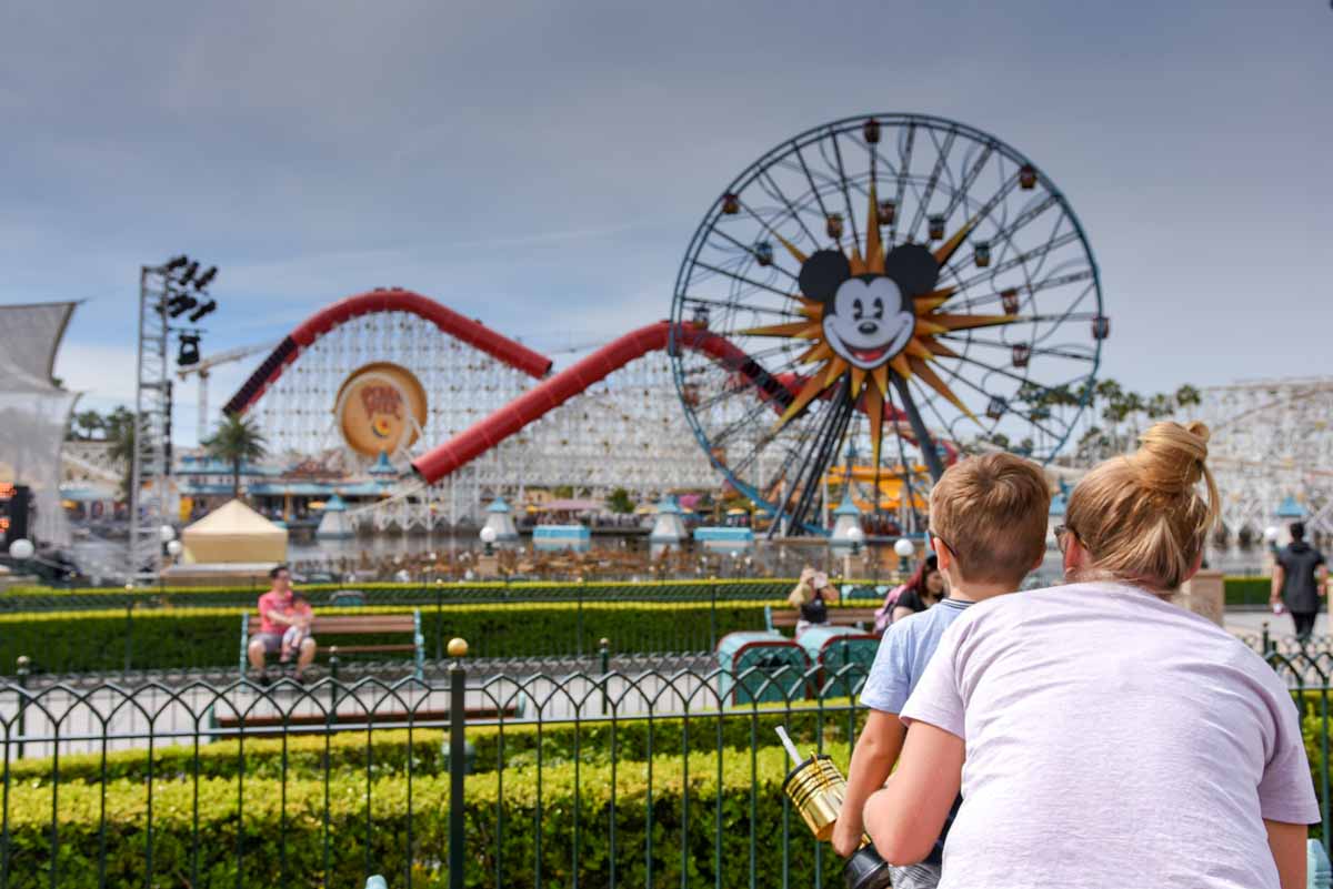 Pixar Pal Around and Incredicoaster at California Adventure