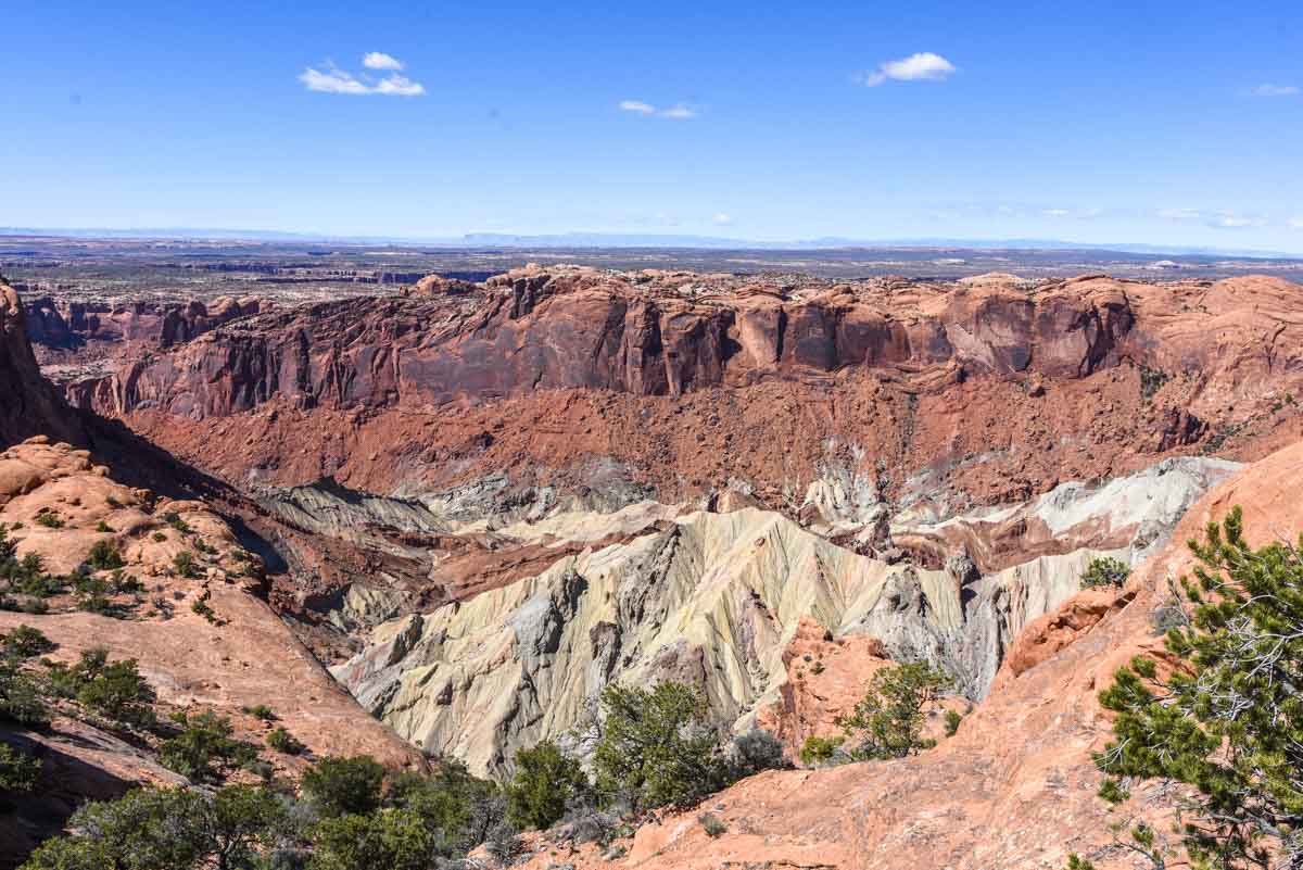 Upheaval Dome in Canyonlands Island in the Sky