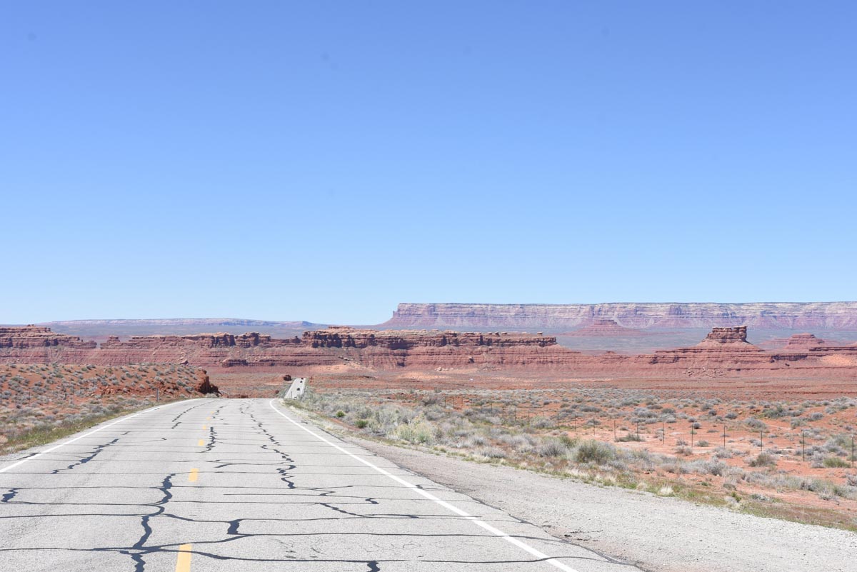 Valley of the Gods in the Distance