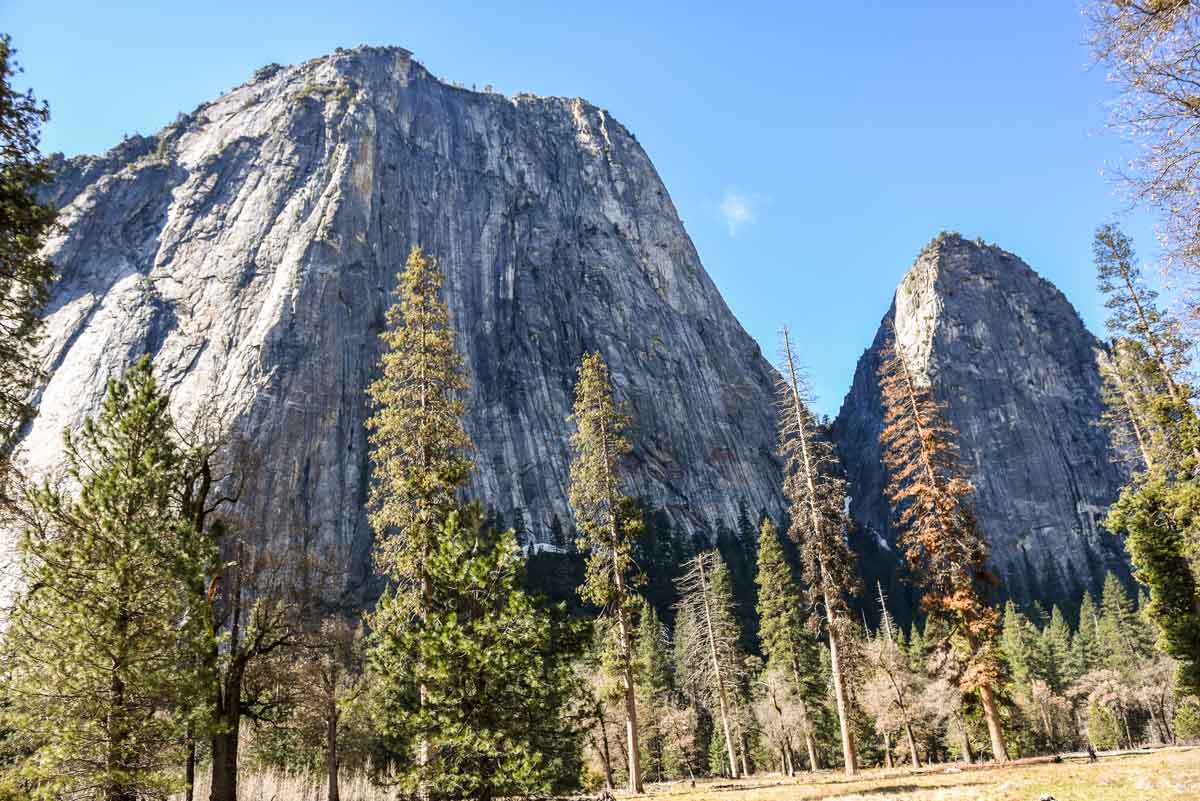 Yosemite National Park Mountains