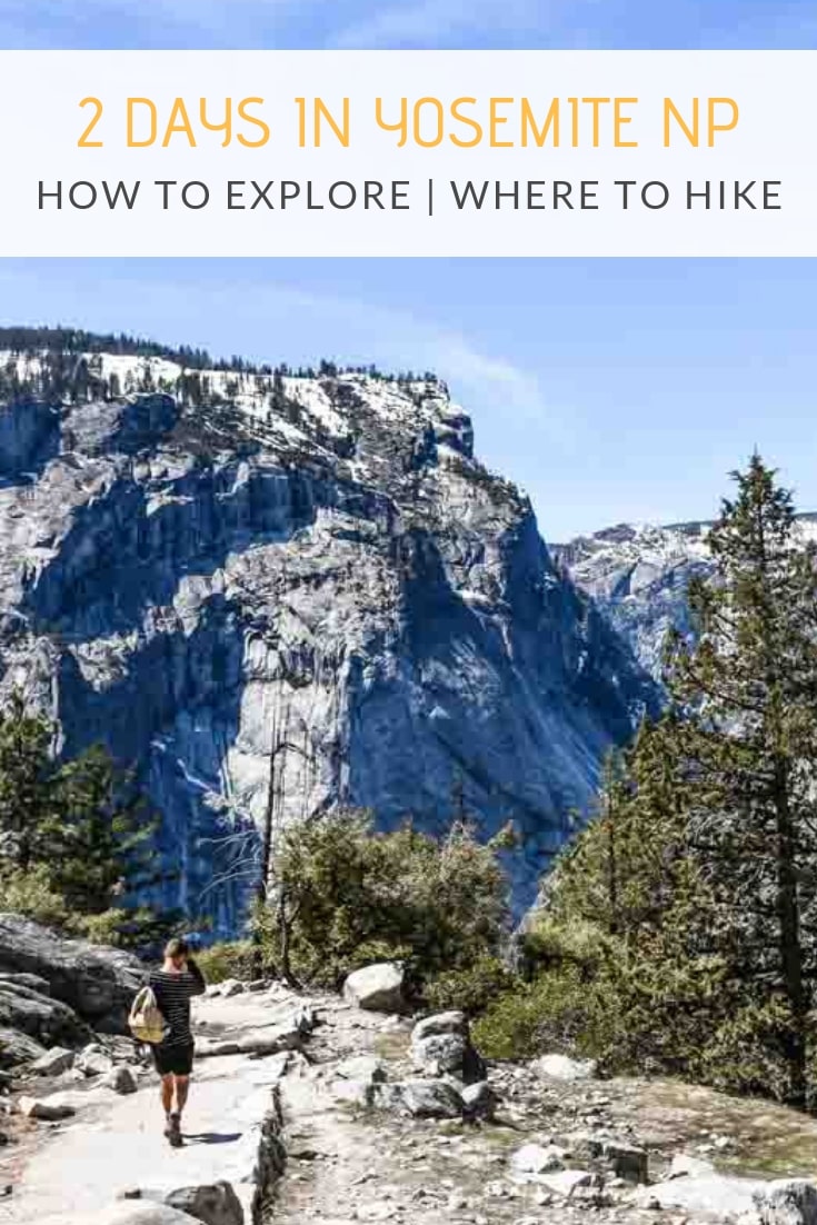2 days in Yosemite National Park. How to explore Yosemite and where to hike in Yosemite. I had such an incredible time exploring Yosemite Valley and then taking in a long hike. #yosemitenationalpark #visitcalifornia