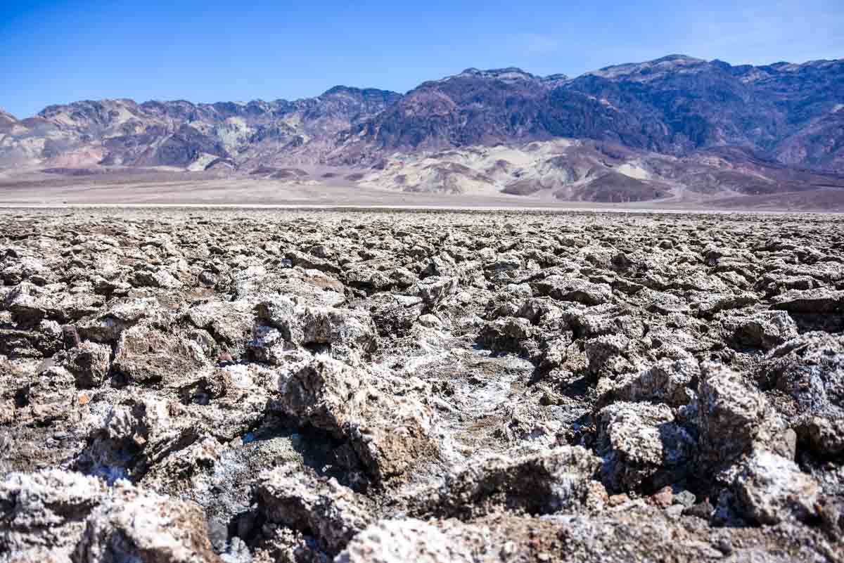 Devil's Golf Course in Death Valley NP