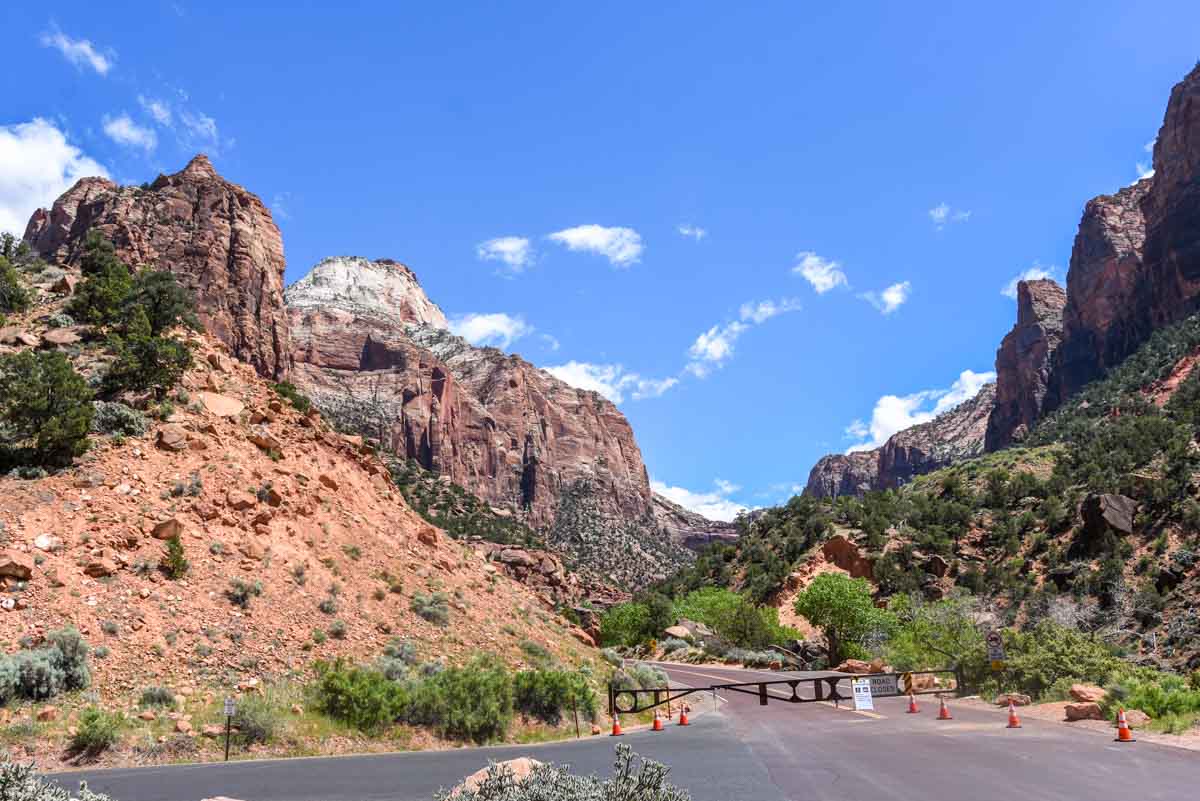 Canyon Junction in Zion National Park