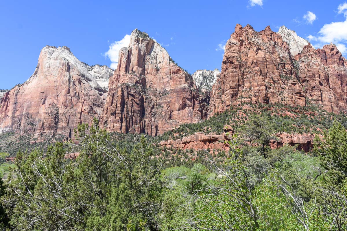 Court of the Patriarchs in Zion Canyon