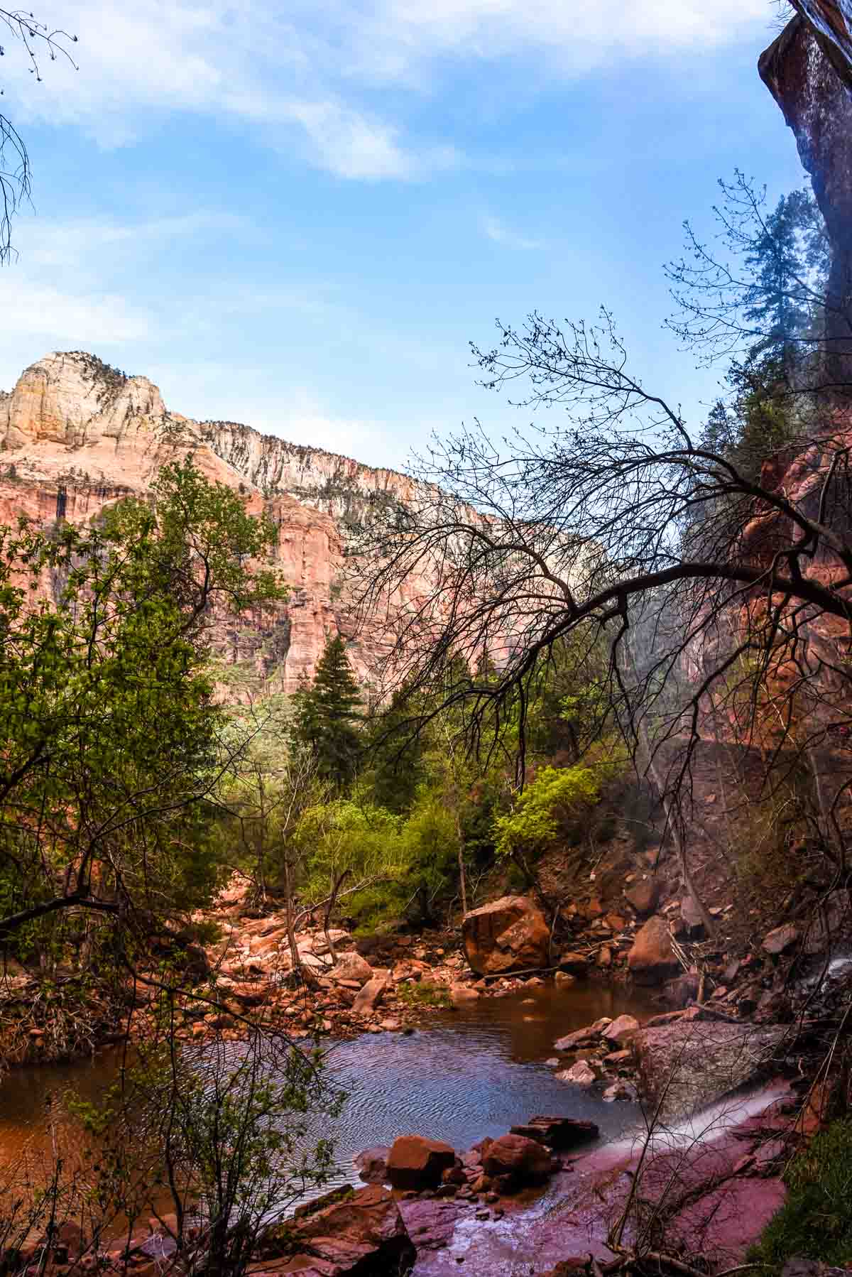 Emerald Pool at Zion Canyon