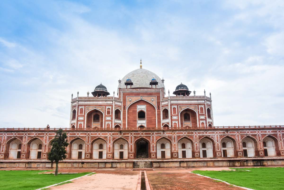 Humayun's Tomb from the back