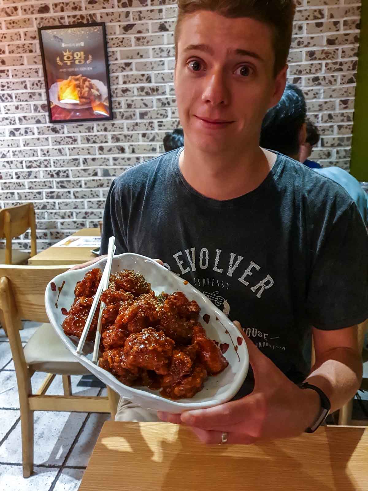 Korean Fried Chicken in Haeundae Busan