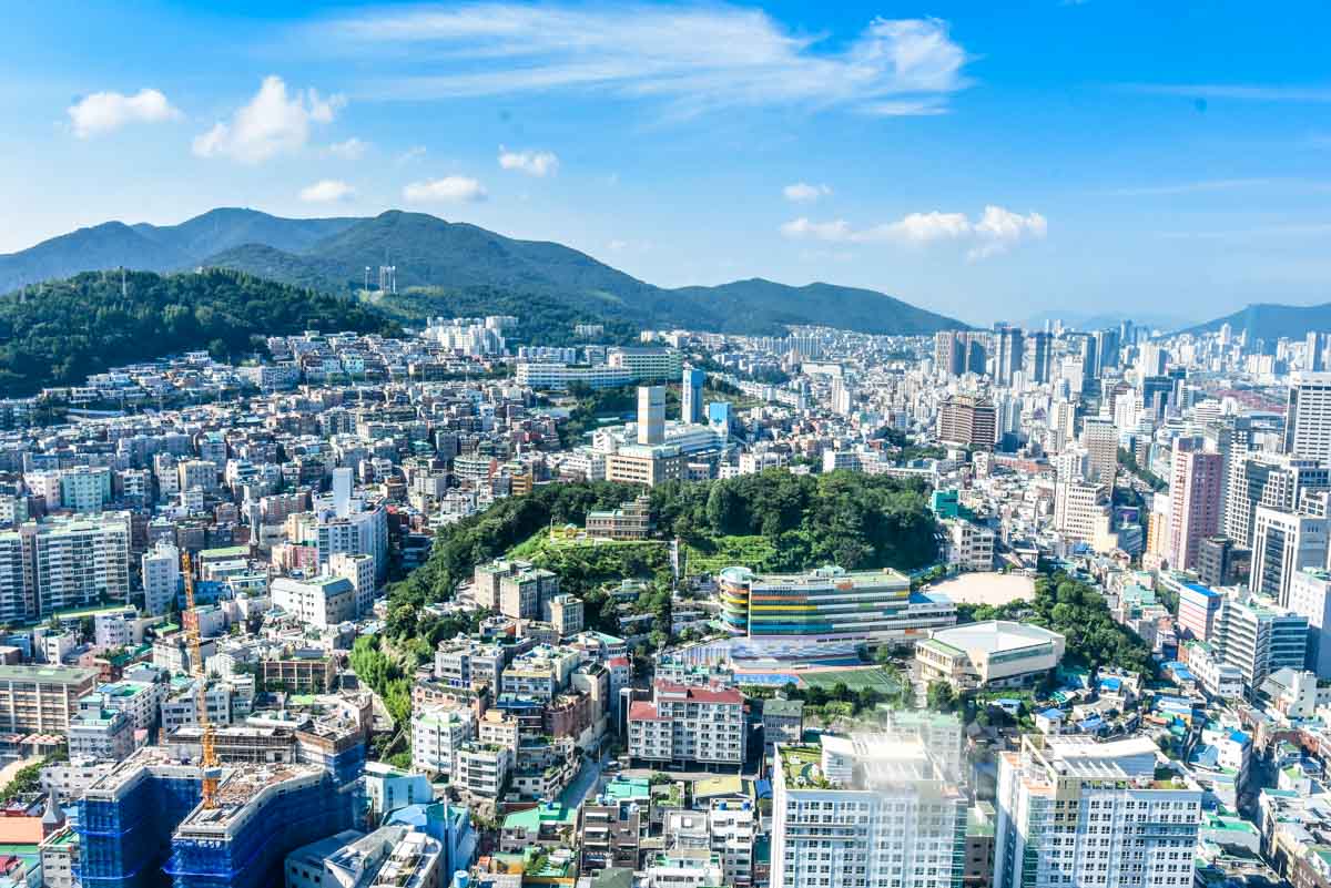 View from Busan Tower