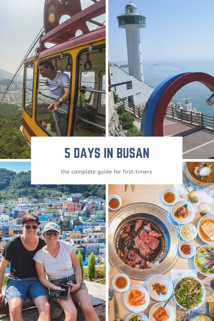 5 day busan itinerary. Things to do in Busan. From the beach to the mountains and the delicious Korean food in between, you will have such a grand time in Busan. Here is how I filled my 5 days and how you can too. #visitbusan #busan #visitkorea