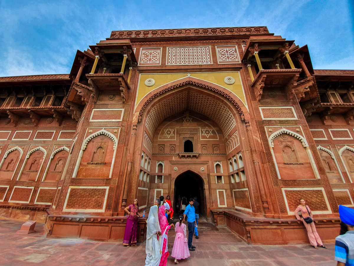 Agra fort Jahangir Hauz gate