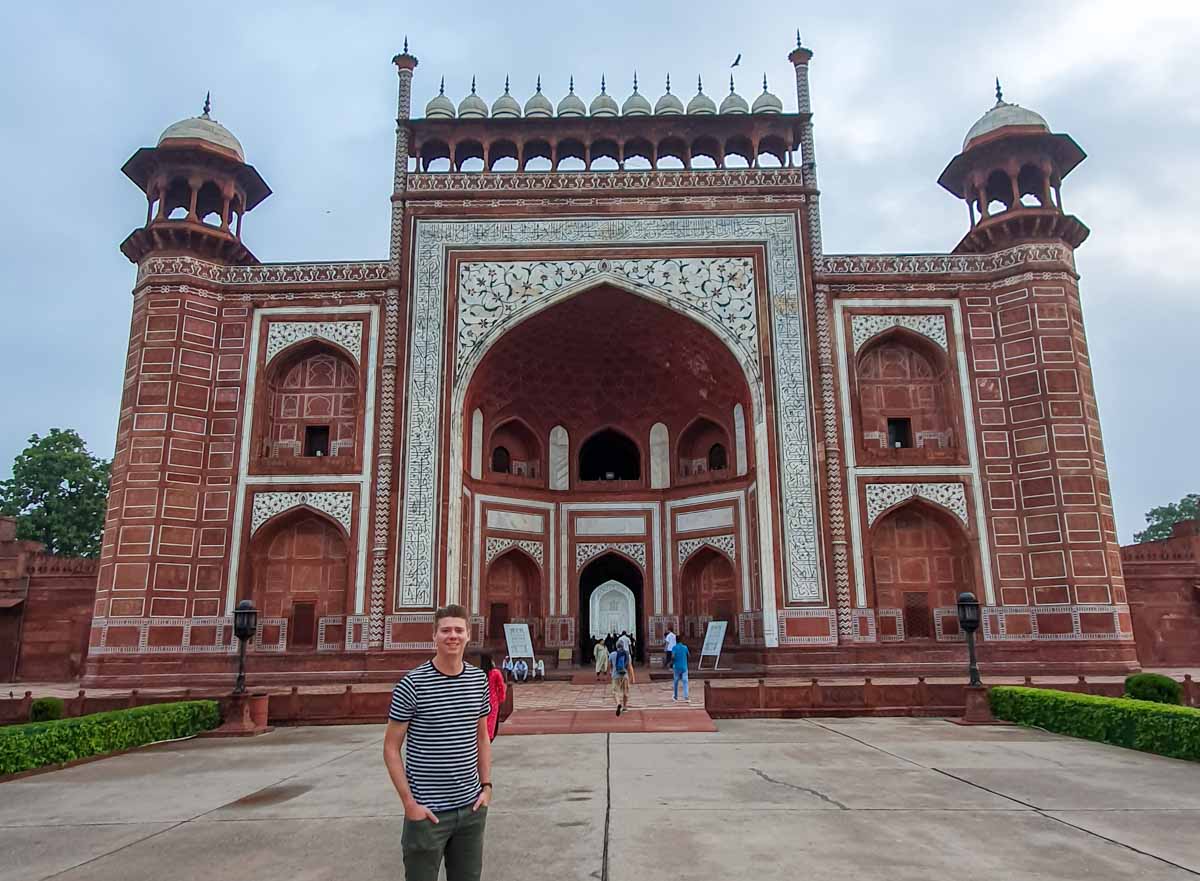 Imperial Gate at the Taj Mahal