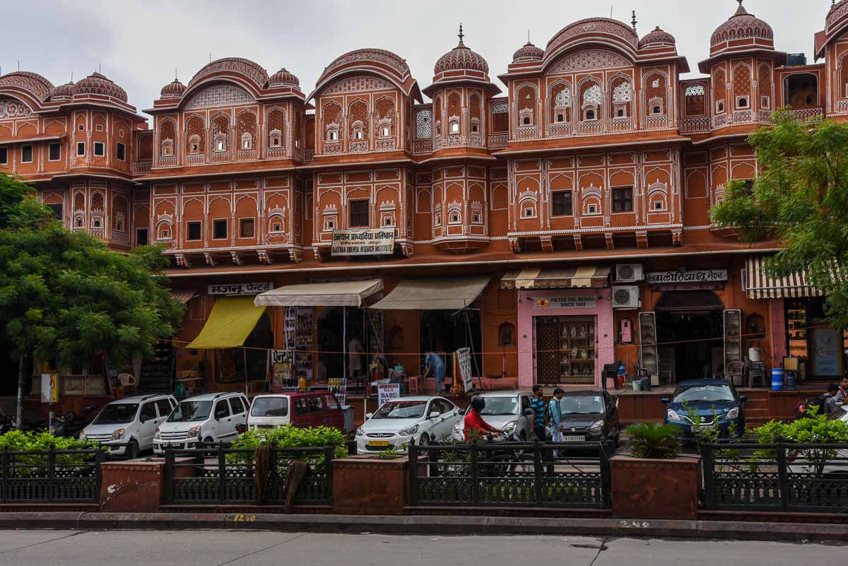 Painted Streets of Jaipur the pink city